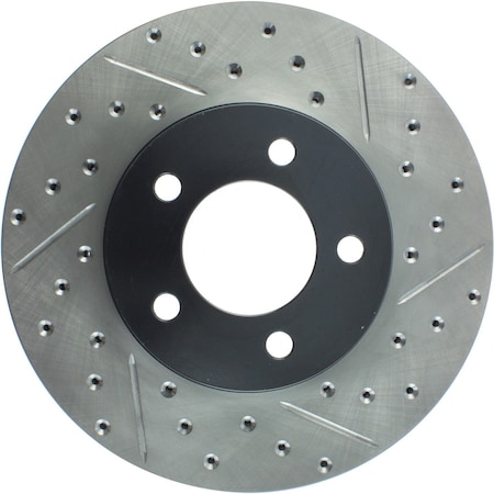 Centric Parts Sport Drilled/Slotted Brake Rotor, 127.61051L 127.61051L